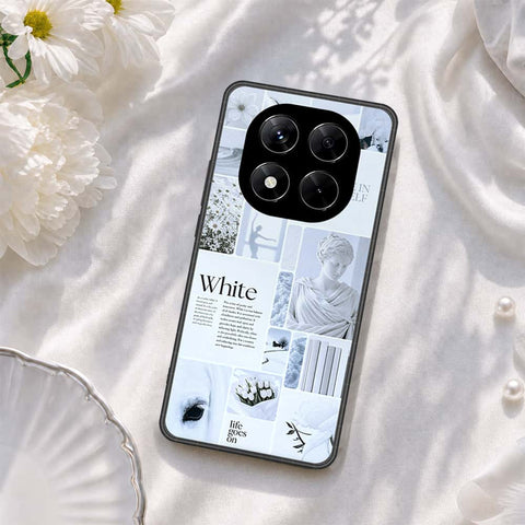 Xiaomi Redmi Note 14 Pro 4G Cover - ONation Aesthetic Collage Series - HQ Ultra Shine Premium Infinity Glass Soft Silicon Borders Case