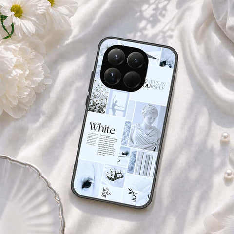 Xiaomi 14T Pro Cover - ONation Aesthetic Collage Series - HQ Ultra Shine Premium Infinity Glass Soft Silicon Borders Case
