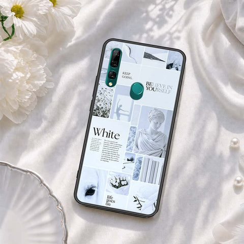 Huawei P Smart Z Cover - ONation Aesthetic Collage Series - HQ Ultra Shine Premium Infinity Glass Soft Silicon Borders Case