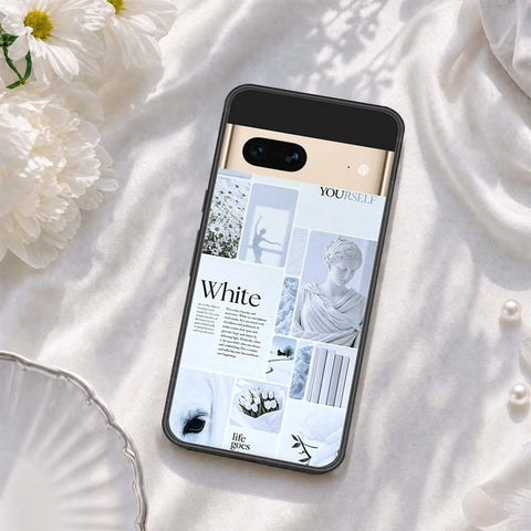 Google Pixel 7 Cover - ONation Aesthetic Collage Series - HQ Ultra Shine Premium Infinity Glass Soft Silicon Borders Case
