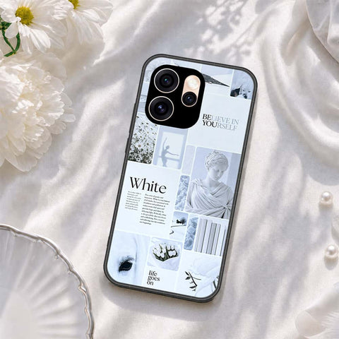 Oppo Reno 15 China Cover - ONation Aesthetic Collage Series - HQ Ultra Shine Premium Infinity Glass Soft Silicon Borders Case