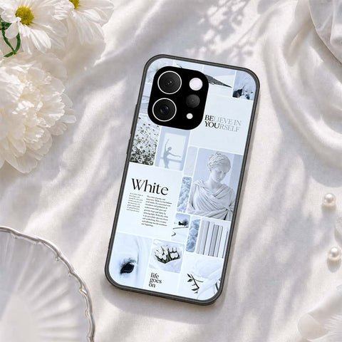 Vivo S50 Cover - ONation Aesthetic Collage Series - HQ Ultra Shine Premium Infinity Glass Soft Silicon Borders Case