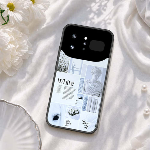 Infinix Note 60 Ultra Cover - ONation Aesthetic Collage Series - HQ Ultra Shine Premium Infinity Glass Soft Silicon Borders Case