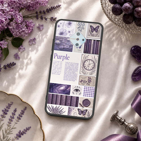Vivo Y51 (2020 September) Cover - ONation Aesthetic Collage Series - HQ Ultra Shine Premium Infinity Glass Soft Silicon Borders Case