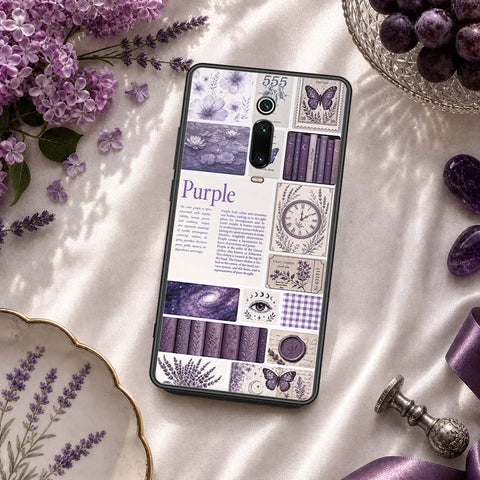 Xiaomi Mi 9T Pro Cover - ONation Aesthetic Collage Series - HQ Ultra Shine Premium Infinity Glass Soft Silicon Borders Case