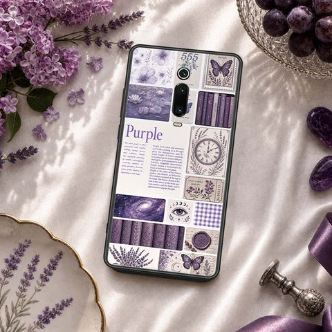 Xiaomi Mi 9T Cover - ONation Aesthetic Collage Series - HQ Ultra Shine Premium Infinity Glass Soft Silicon Borders Case