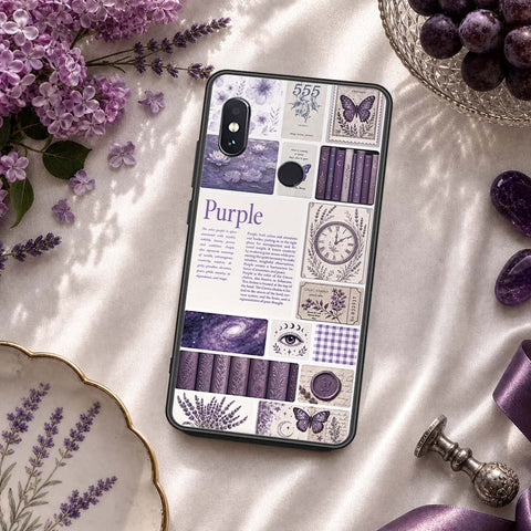 Xiaomi Redmi Note 5 Pro Cover - ONation Aesthetic Collage Series - HQ Ultra Shine Premium Infinity Glass Soft Silicon Borders Case