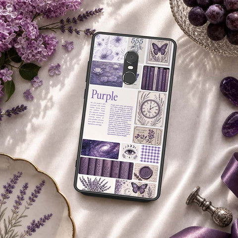 Xiaomi Redmi Note 4 / 4X Cover - ONation Aesthetic Collage Series - HQ Ultra Shine Premium Infinity Glass Soft Silicon Borders Case