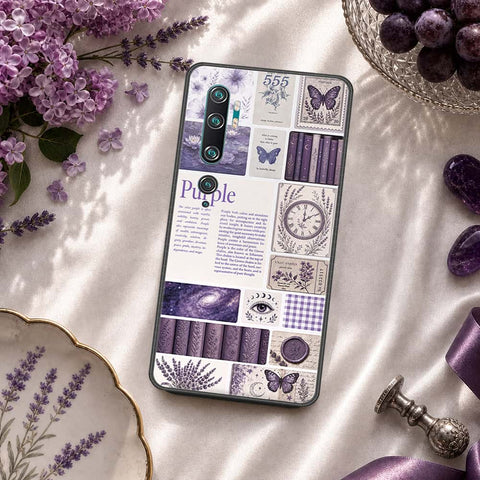 Xiaomi Mi CC9 Pro Cover - ONation Aesthetic Collage Series - HQ Ultra Shine Premium Infinity Glass Soft Silicon Borders Case