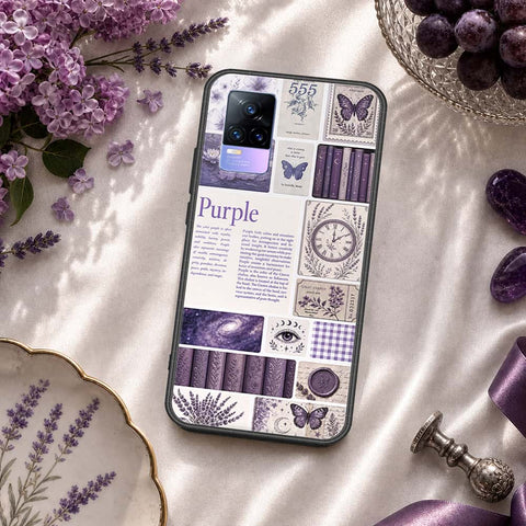 Vivo Y73 Cover - ONation Aesthetic Collage Series - HQ Ultra Shine Premium Infinity Glass Soft Silicon Borders Case