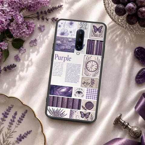 OnePlus 7 Pro Cover - ONation Aesthetic Collage Series - HQ Ultra Shine Premium Infinity Glass Soft Silicon Borders Case