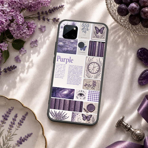 Realme C21Y Cover - ONation Aesthetic Collage Series - HQ Ultra Shine Premium Infinity Glass Soft Silicon Borders Case
