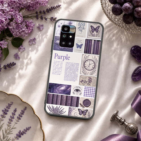 Xiaomi Redmi 10 Prime Cover - ONation Aesthetic Collage Series - HQ Ultra Shine Premium Infinity Glass Soft Silicon Borders Case