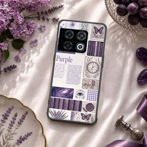 OnePlus 10 Pro Cover - ONation Aesthetic Collage Series - HQ Ultra Shine Premium Infinity Glass Soft Silicon Borders Case