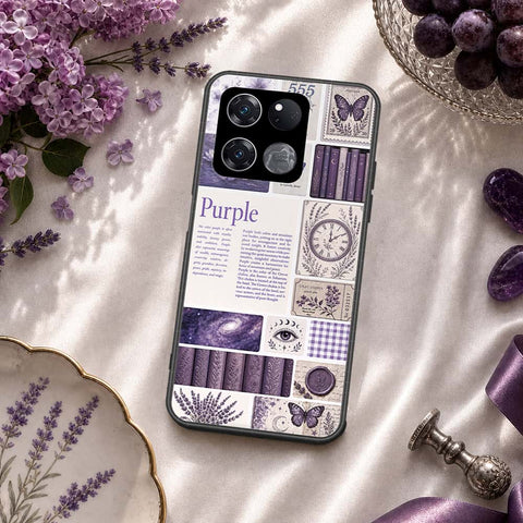 OnePlus Ace Racing Cover - ONation Aesthetic Collage Series - HQ Ultra Shine Premium Infinity Glass Soft Silicon Borders Case