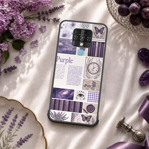 Tecno Camon 16 Pro Cover - ONation Aesthetic Collage Series - HQ Ultra Shine Premium Infinity Glass Soft Silicon Borders Case