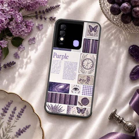 Tecno Spark 8 Cover - ONation Aesthetic Collage Series - HQ Ultra Shine Premium Infinity Glass Soft Silicon Borders Case