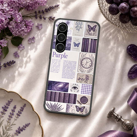 Samsung Galaxy S23 Plus 5G Cover - ONation Aesthetic Collage Series - HQ Ultra Shine Premium Infinity Glass Soft Silicon Borders Case