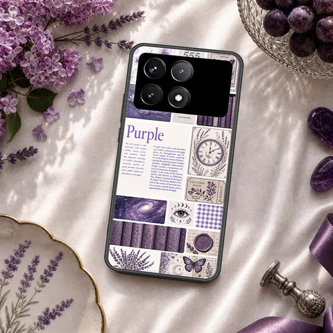Xiaomi Poco F6 Pro Cover - ONation Aesthetic Collage Series - HQ Ultra Shine Premium Infinity Glass Soft Silicon Borders Case