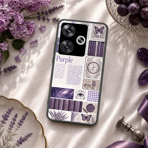 Xiaomi Poco F6 Cover - ONation Aesthetic Collage Series - HQ Ultra Shine Premium Infinity Glass Soft Silicon Borders Case