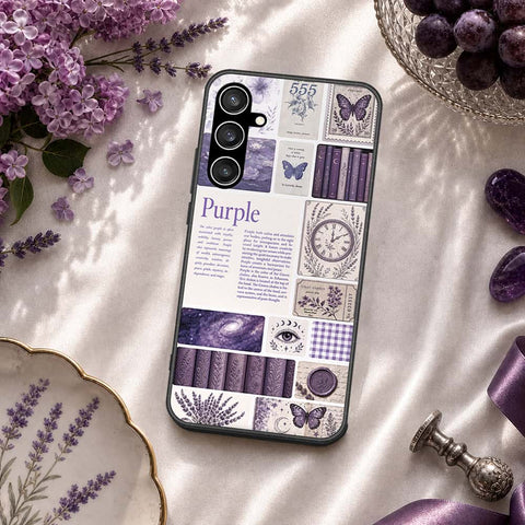 Samsung Galaxy S23 FE Cover - ONation Aesthetic Collage Series - HQ Ultra Shine Premium Infinity Glass Soft Silicon Borders Case