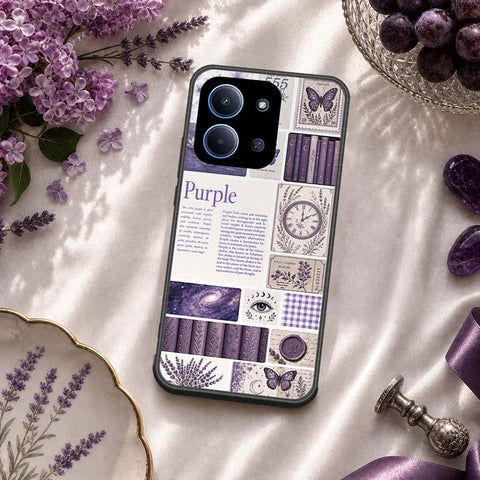 Xiaomi Poco C85 4G - ONation Aesthetic Collage Series - HQ Ultra Shine Premium Infinity Glass Soft Silicon Borders Case