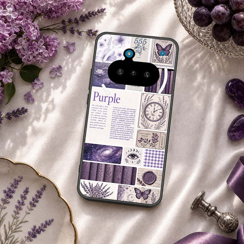 Nothing Phone 3a Cover - ONation Aesthetic Collage Series - HQ Ultra Shine Premium Infinity Glass Soft Silicon Borders Case
