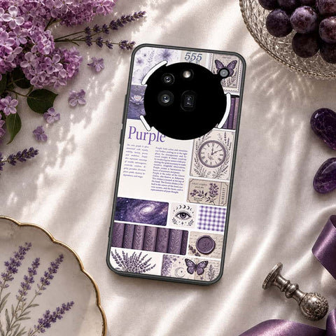 Nothing Phone 3a Pro Cover - ONation Aesthetic Collage Series - HQ Ultra Shine Premium Infinity Glass Soft Silicon Borders Case
