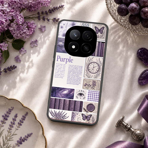Xiaomi Poco X7 Cover - ONation Aesthetic Collage Series - HQ Ultra Shine Premium Infinity Glass Soft Silicon Borders Case