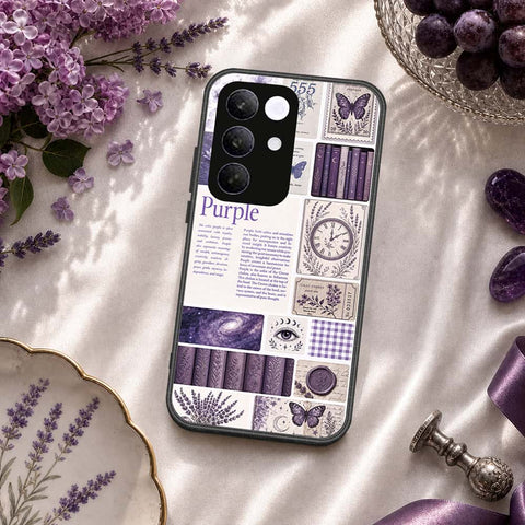 Realme C85 Pro Cover - ONation Aesthetic Collage Series - HQ Ultra Shine Premium Infinity Glass Soft Silicon Borders Case