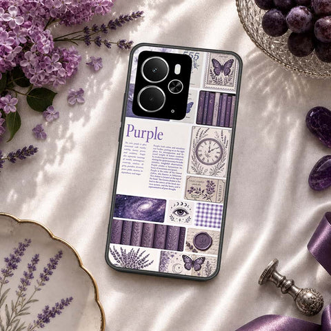 Realme 14 Cover - ONation Aesthetic Collage Series - HQ Ultra Shine Premium Infinity Glass Soft Silicon Borders Case