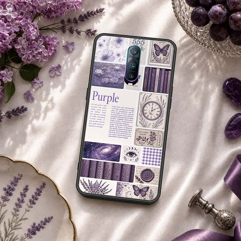 Oppo R17 Pro Cover - ONation Aesthetic Collage Series - HQ Ultra Shine Premium Infinity Glass Soft Silicon Borders Case