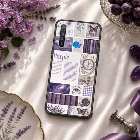 Realme Narzo 10A Cover - ONation Aesthetic Collage Series - HQ Ultra Shine Premium Infinity Glass Soft Silicon Borders Case