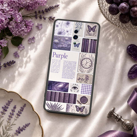 Oppo Reno Cover - ONation Aesthetic Collage Series - HQ Ultra Shine Premium Infinity Glass Soft Silicon Borders Case