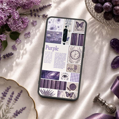Oppo Reno 2Z Cover - ONation Aesthetic Collage Series - HQ Ultra Shine Premium Infinity Glass Soft Silicon Borders Case