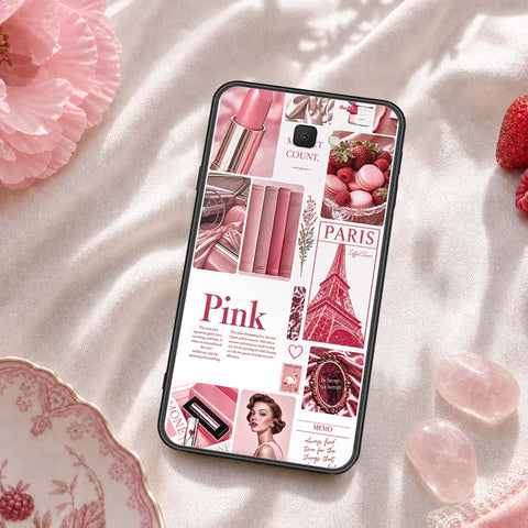 Samsung Galaxy J7 Prime Cover - ONation Aesthetic Collage Series - HQ Ultra Shine Premium Infinity Glass Soft Silicon Borders Case