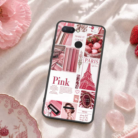 Xiaomi Redmi 6 Cover - ONation Aesthetic Collage Series - HQ Ultra Shine Premium Infinity Glass Soft Silicon Borders Case