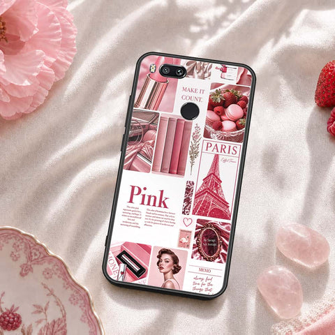 Xiaomi Mi A1 / Mi 5X Cover - ONation Aesthetic Collage Series - HQ Ultra Shine Premium Infinity Glass Soft Silicon Borders Case