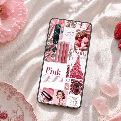 Xiaomi Mi CC9 Pro Cover - ONation Aesthetic Collage Series - HQ Ultra Shine Premium Infinity Glass Soft Silicon Borders Case