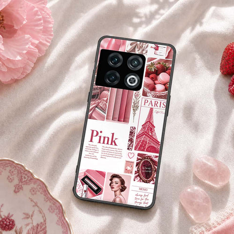 OnePlus 10 Pro Cover - ONation Aesthetic Collage Series - HQ Ultra Shine Premium Infinity Glass Soft Silicon Borders Case