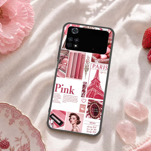 Xiaomi Poco M4 Pro Cover - ONation Aesthetic Collage Series - HQ Ultra Shine Premium Infinity Glass Soft Silicon Borders Case
