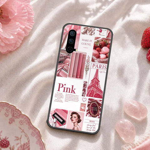 OnePlus Nord CE 5G Cover - ONation Aesthetic Collage Series - HQ Ultra Shine Premium Infinity Glass Soft Silicon Borders Case