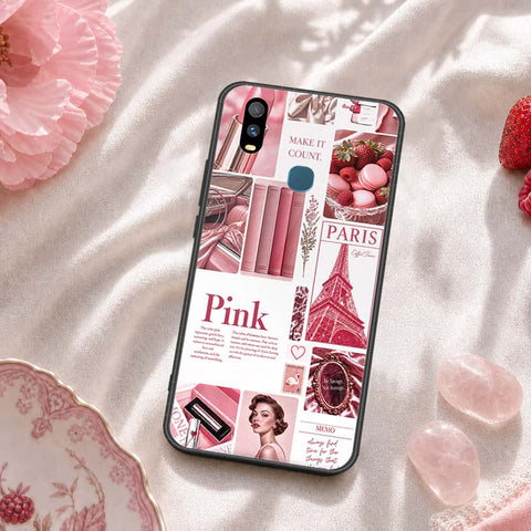 Vivo Y11 2023 Cover - ONation Aesthetic Collage Series - HQ Ultra Shine Premium Infinity Glass Soft Silicon Borders Case