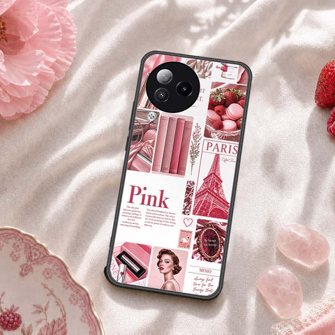 Xiaomi Civi 3 Cover - ONation Aesthetic Collage Series - HQ Ultra Shine Premium Infinity Glass Soft Silicon Borders Case
