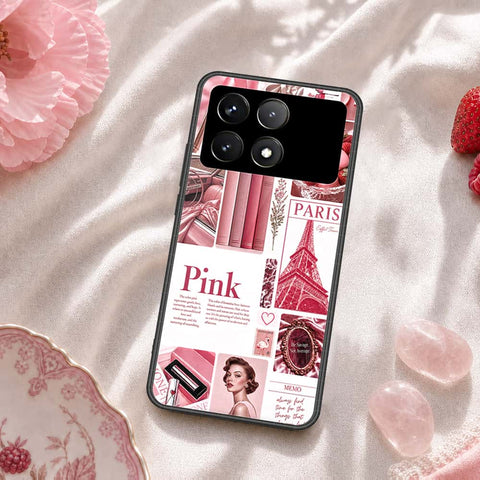 Xiaomi Poco X6 Pro Cover - ONation Aesthetic Collage Series - HQ Ultra Shine Premium Infinity Glass Soft Silicon Borders Case