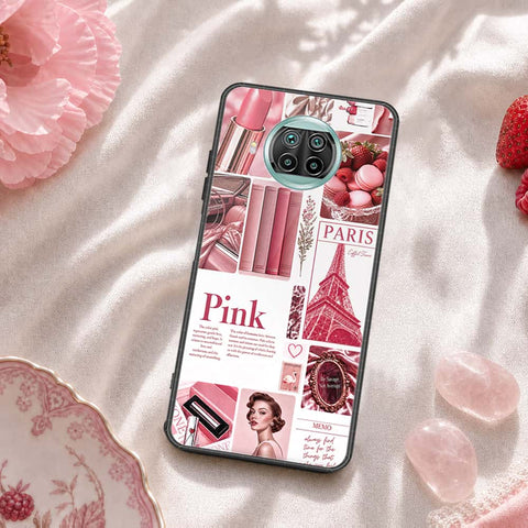 Xiaomi Mi 10T Lite Cover - ONation Aesthetic Collage Series - HQ Ultra Shine Premium Infinity Glass Soft Silicon Borders Case