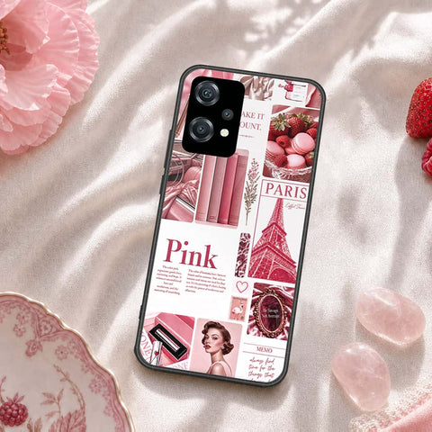 OnePlus Nord CE 2 Lite 5G Cover - ONation Aesthetic Collage Series - HQ Ultra Shine Premium Infinity Glass Soft Silicon Borders Case