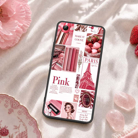 Vivo Y81 Cover - ONation Aesthetic Collage Series - HQ Ultra Shine Premium Infinity Glass Soft Silicon Borders Case