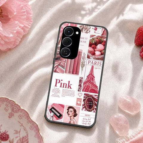 Tecno Spark 40 Pro Plus Cover - ONation Aesthetic Collage Series - HQ Ultra Shine Premium Infinity Glass Soft Silicon Borders Case