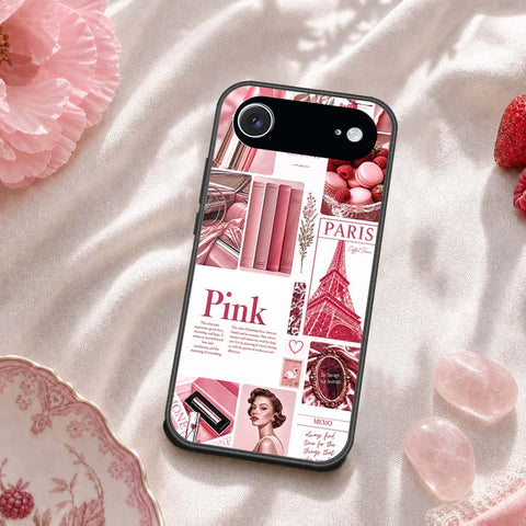 iPhone 17 Air - ONation Aesthetic Collage Series - HQ Ultra Shine Premium Infinity Glass Soft Silicon Borders Case